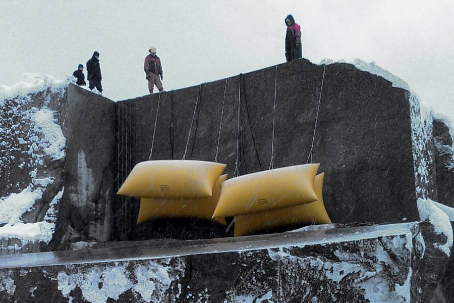 COUSSINS PNEUMATIQUES D'ÉPANDAGE